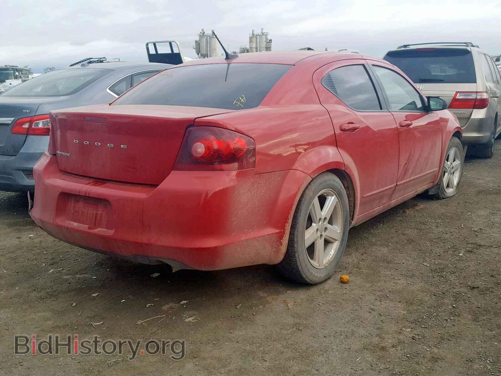 2013 DODGE AVENGER - VIN: 1C3CDZAB3DN607027 - Фото 4