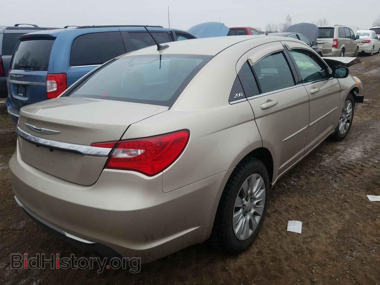 2014 CHRYSLER 200 - VIN: 1C3CCBAB0EN111808 - Фото 4