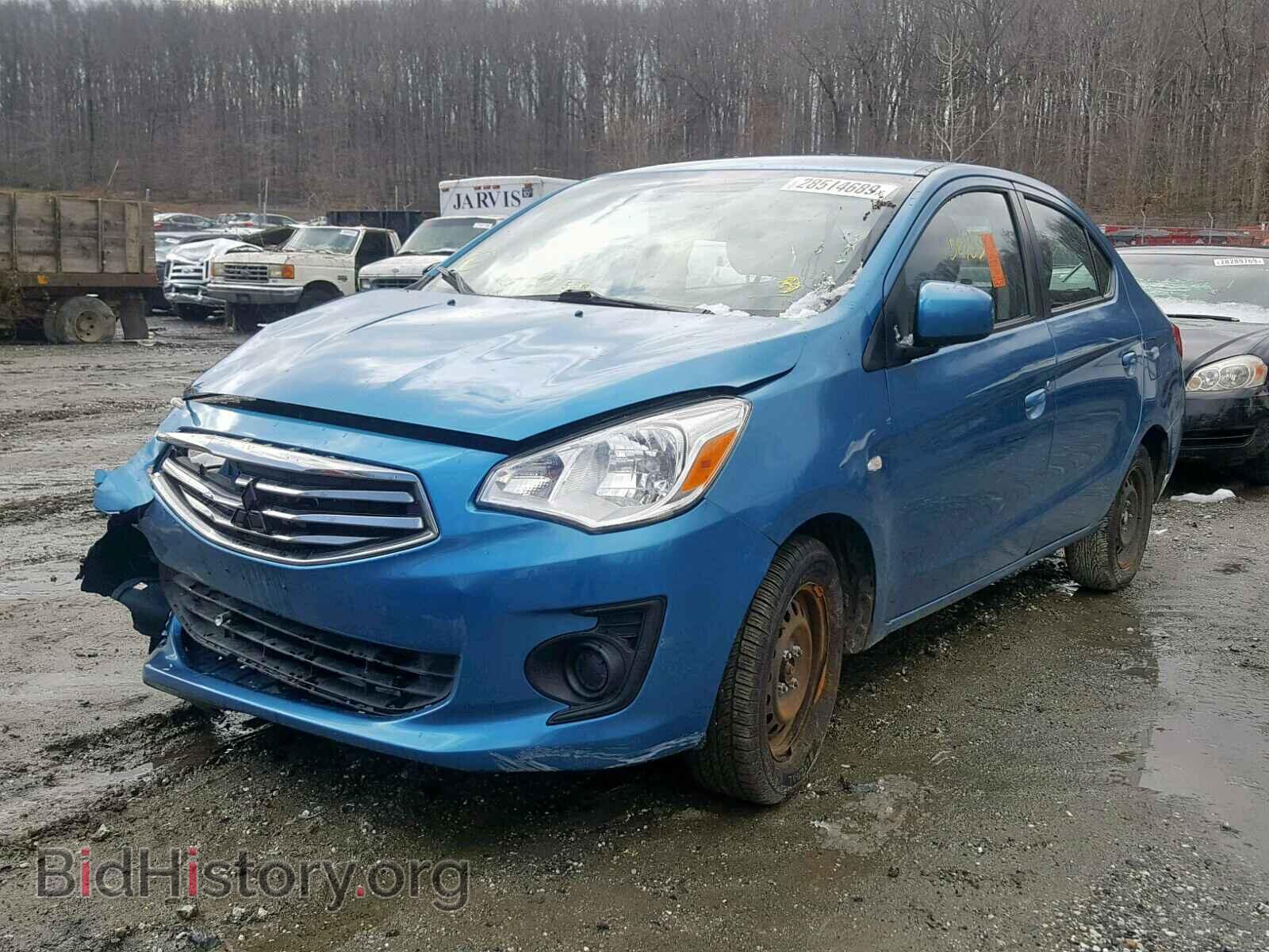 2017 MITSUBISHI MIRAGE - VIN: ML32F3FJ1HHF19134 - Фото 2