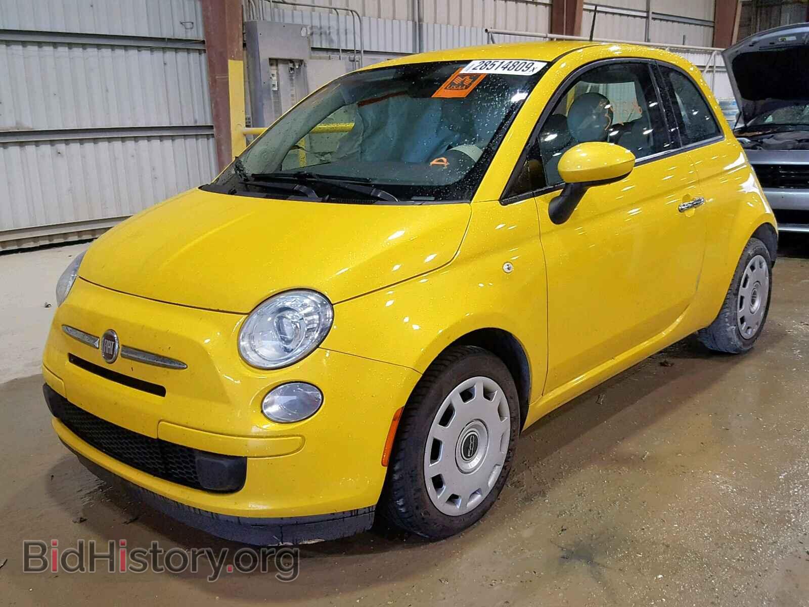 2015 FIAT 500 - VIN: 3C3CFFAR3FT689897 - Фото 2