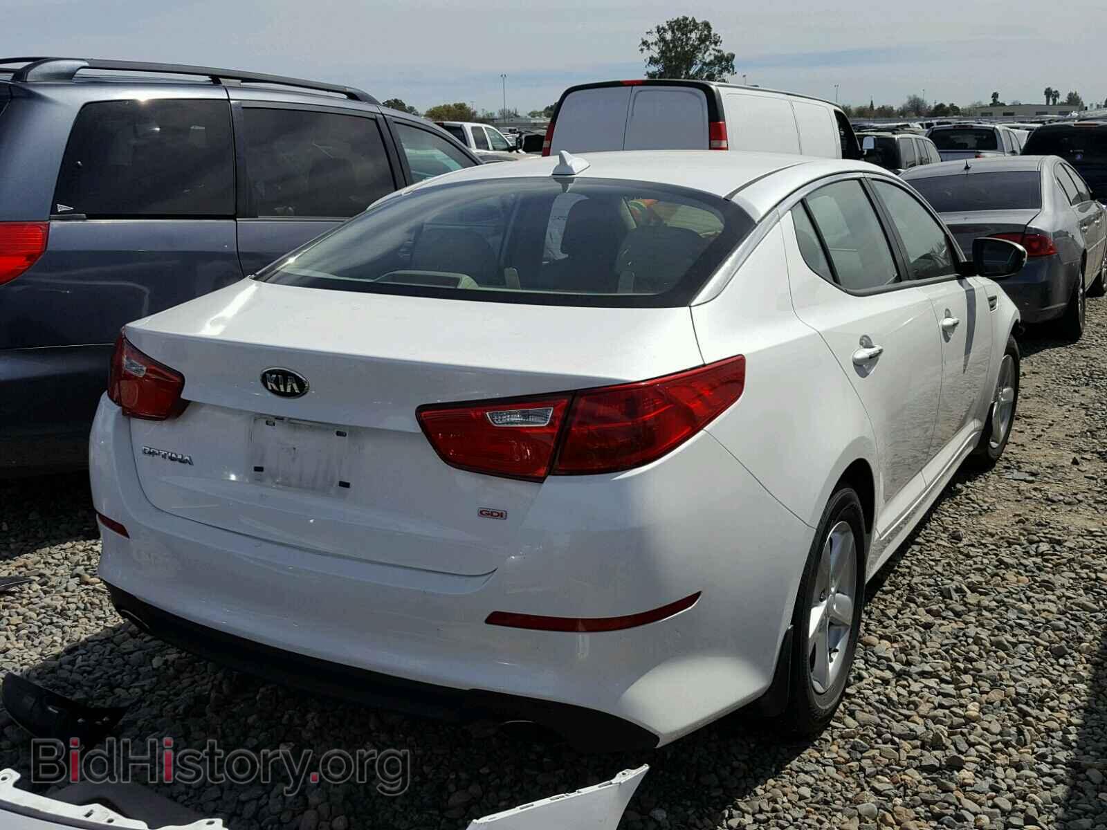 2015 KIA OPTIMA - VIN: KNAGM4A77F5572858 - Фото 4