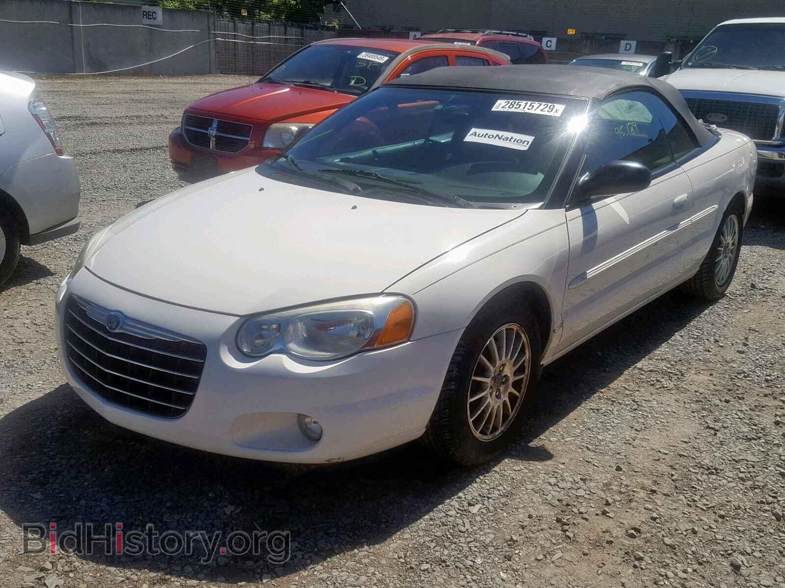 2005 CHRYSLER SEBRING - VIN: 1C3EL55R65N538475 - Фото 2