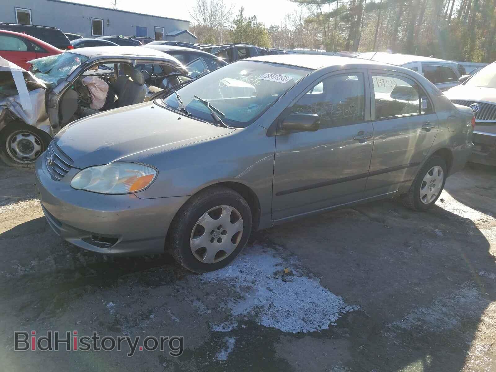 2003 TOYOTA COROLLA - VIN: 2T1BR32E03C020221 - Фото 2