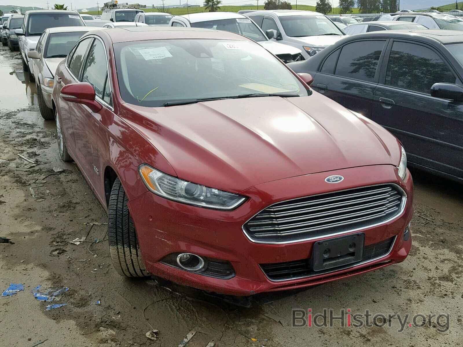 Фотография 3FA6P0SU2DR274026 - FORD FUSION 2013