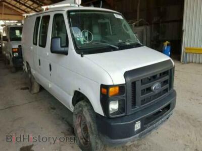 2010 Ford ECONOLINE, white — VIN 1FTNE2ELXADA60223, Copart