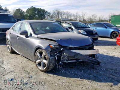 2014 Lexus IS IS 350, серый — VIN JTHCE1D23E5000874, Copart