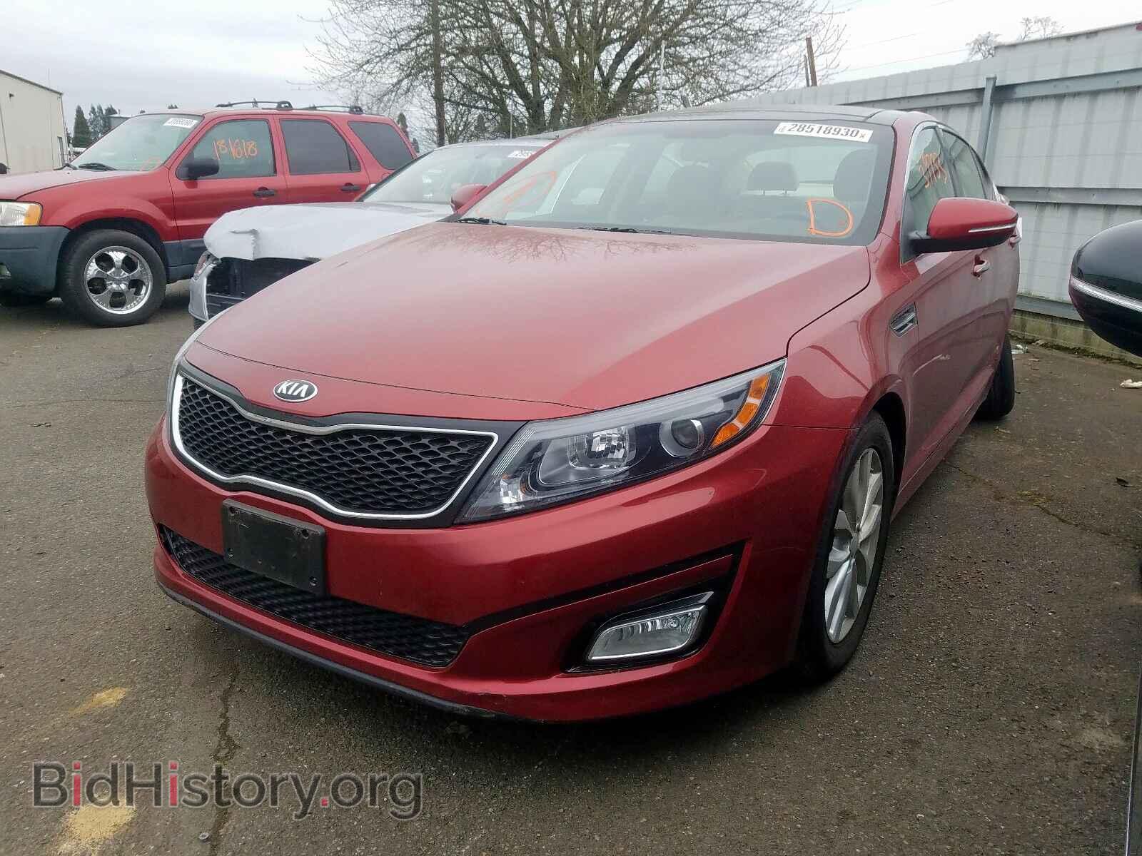2015 KIA OPTIMA - VIN: 5XXGN4A70FG389331 - Photo 2