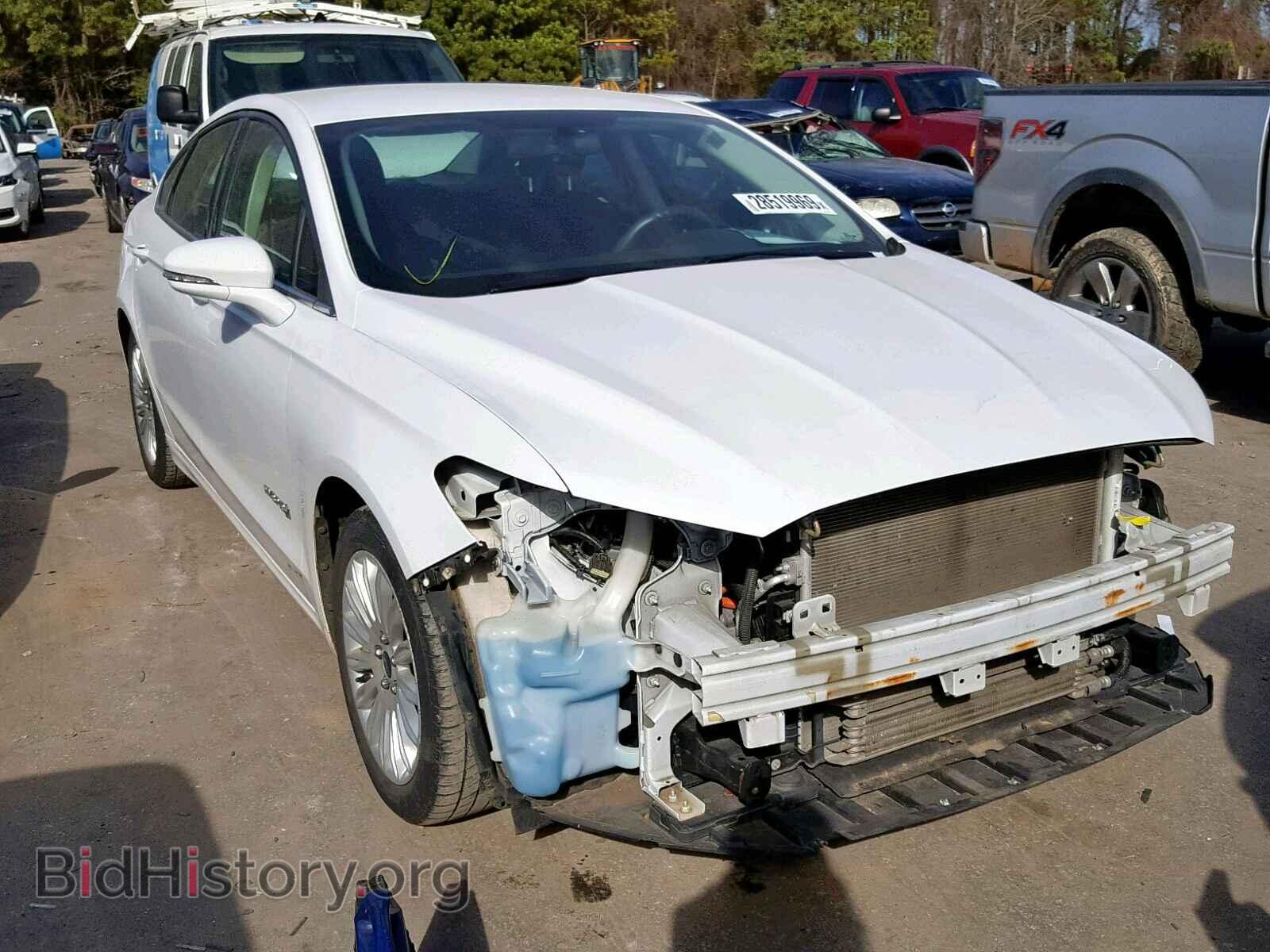 Photo 3FA6P0LU7GR360063 - FORD FUSION SE 2016