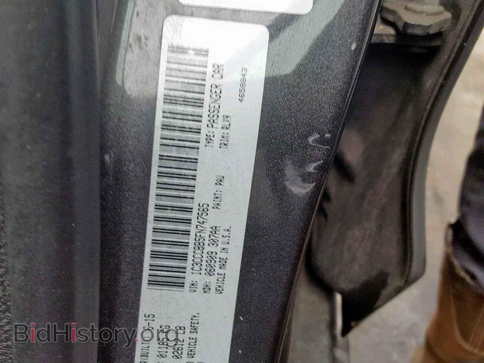2015 CHRYSLER 200 - VIN: 1C3CCCBB5FN747565 - Photo 10