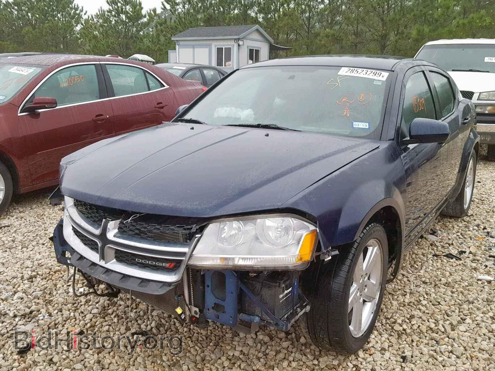 2013 DODGE AVENGER - VIN: 1C3CDZCB0DN710189 - Фото 2