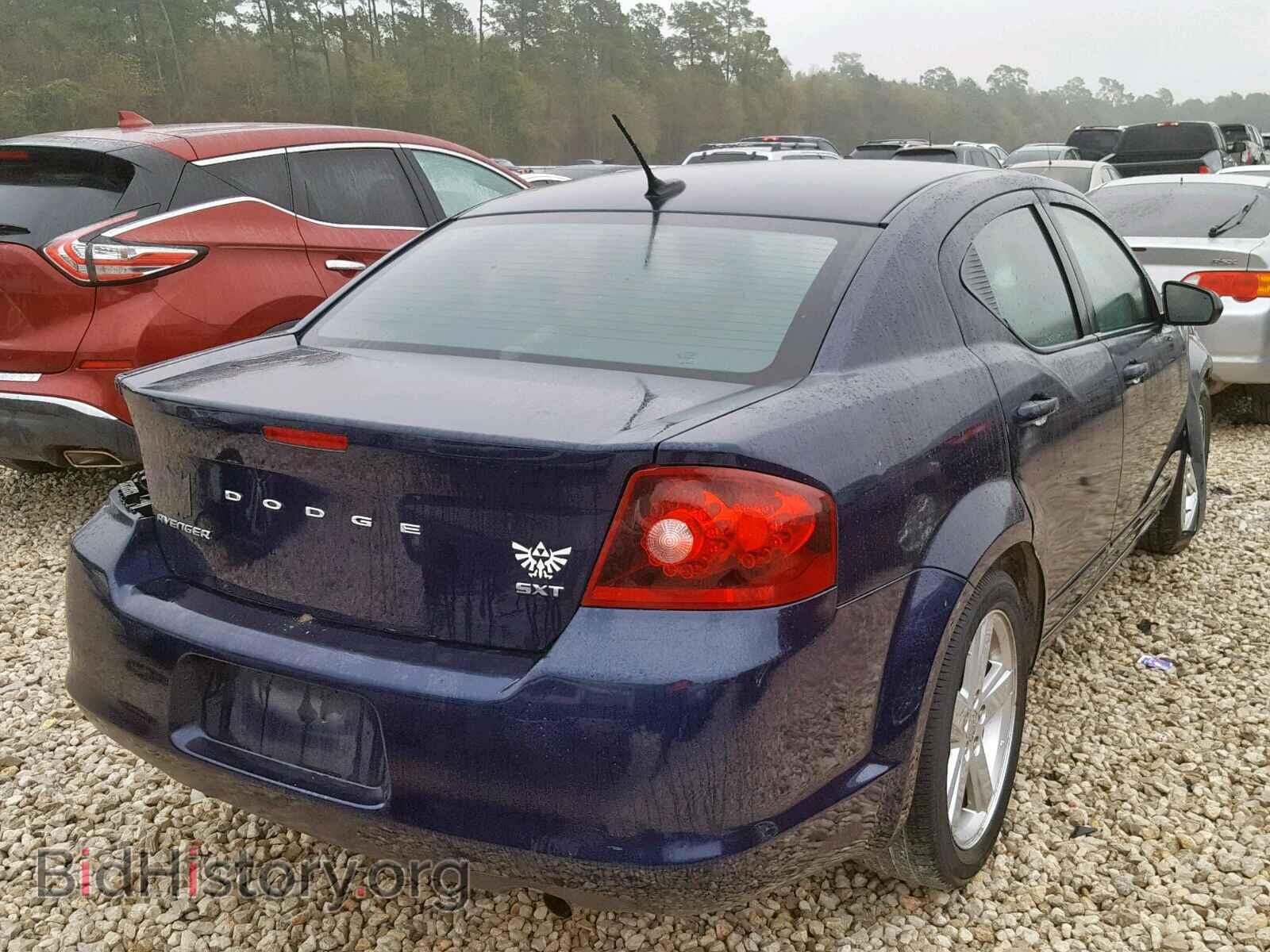 2013 DODGE AVENGER - VIN: 1C3CDZCB0DN710189 - Фото 4