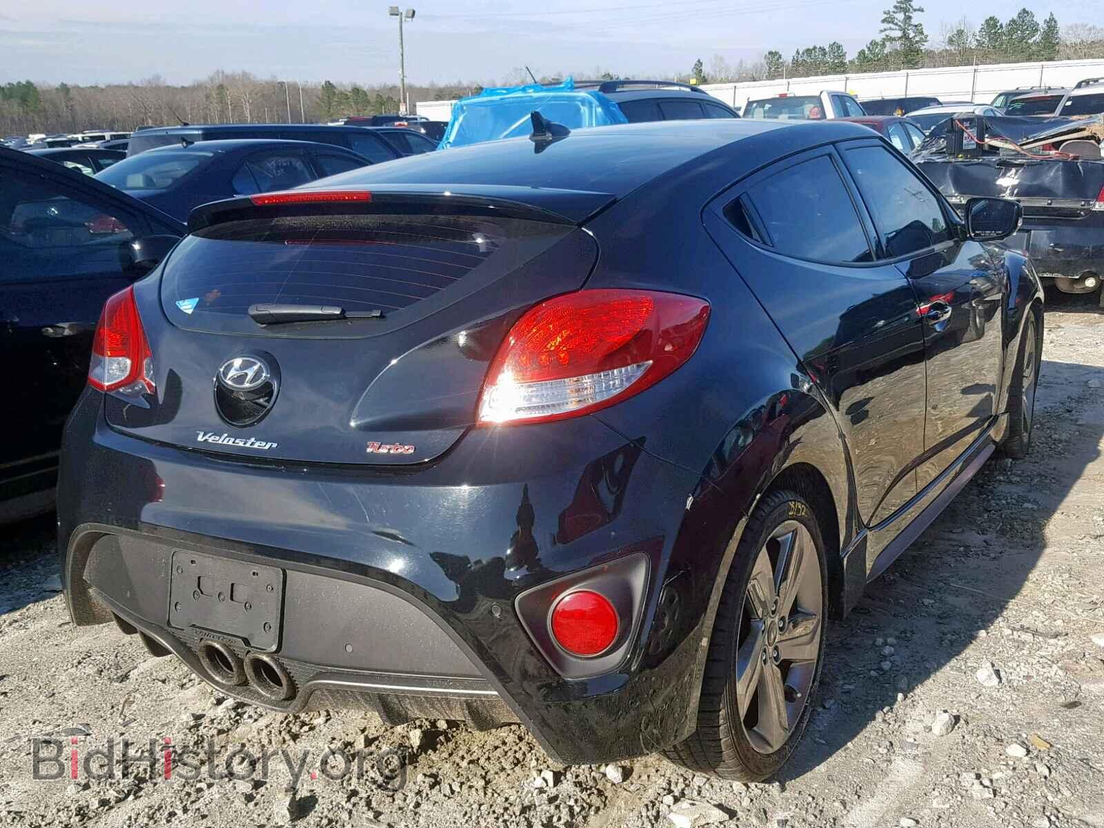 2013 HYUNDAI VELOSTER - VIN: KMHTC6AE6DU161321 - Фото 4