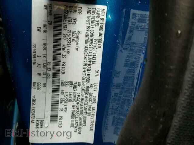 2014 FORD FOCUS - VIN: 1FADP3F28EL457979 - Photo 10