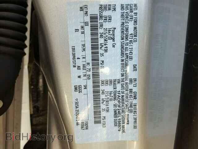 2014 FORD FOCUS - VIN: 1FADP3F24EL156979 - Photo 10