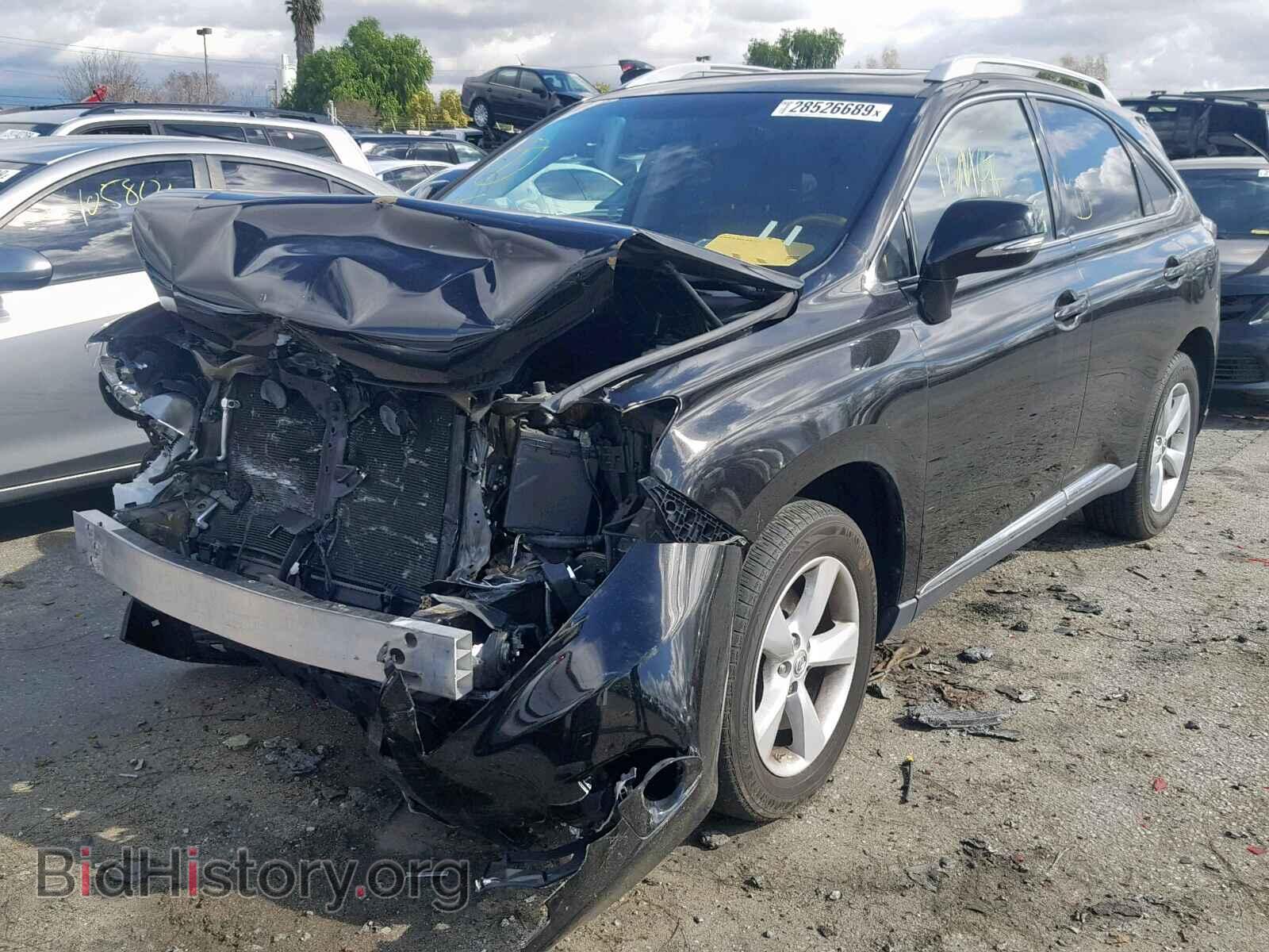 2012 LEXUS RX 350 - VIN: 2T2BK1BA1CC141406 - Фото 2