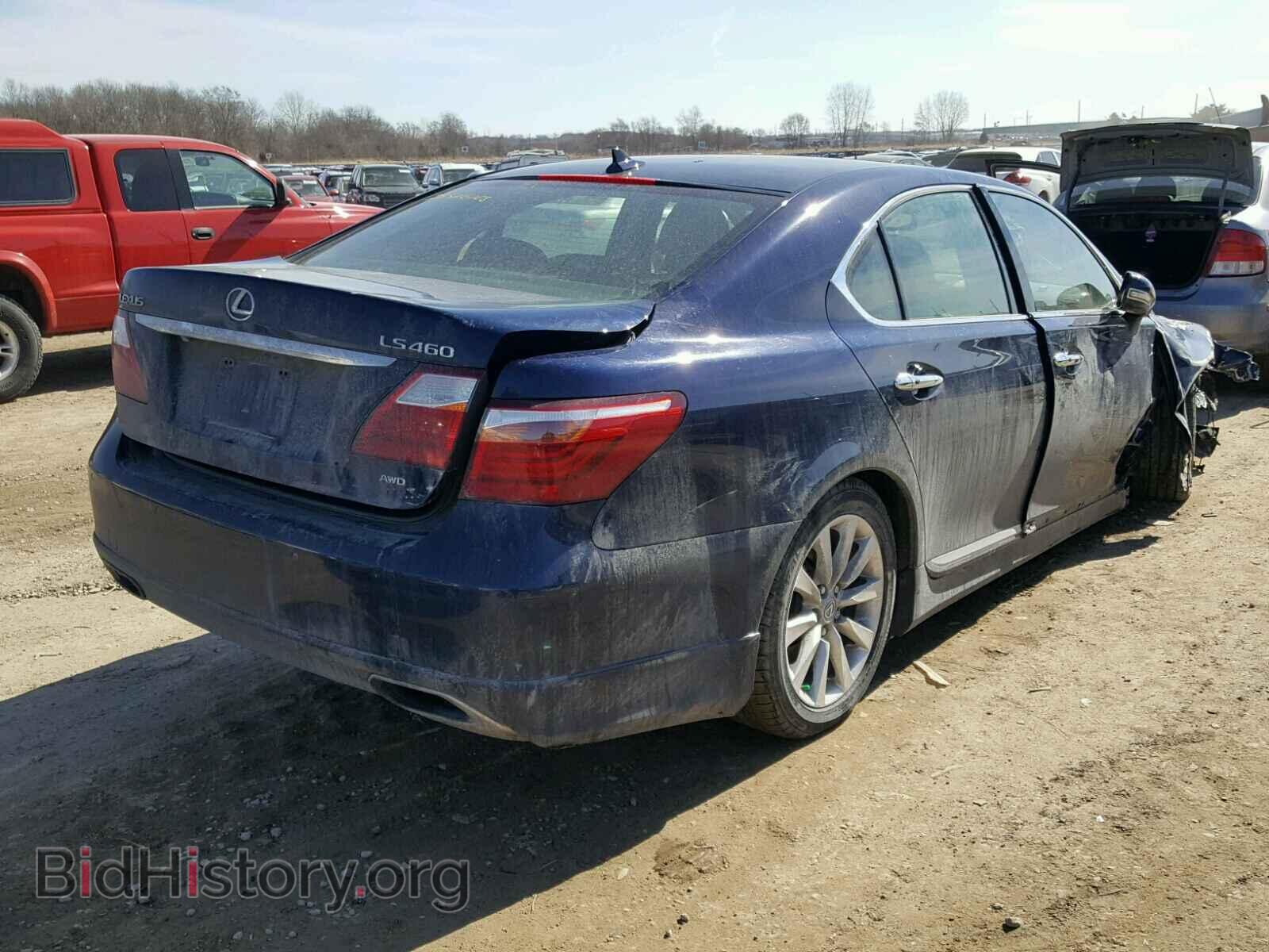 2010 LEXUS LS460 - VIN: JTHCL5EF6A5005995 - Фото 4