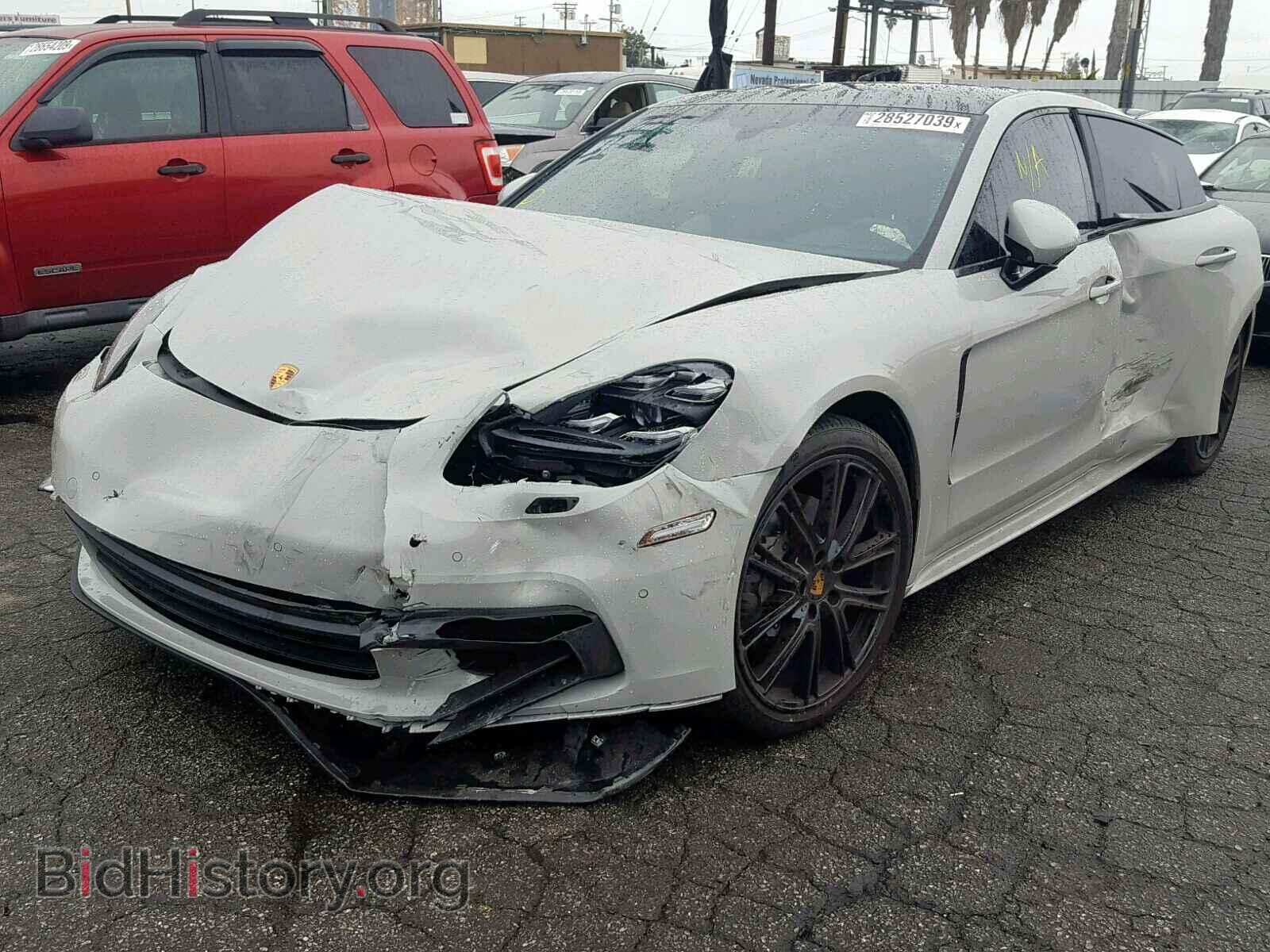2018 PORSCHE PANAMERA - VIN: WP0AB2A79JL134656 - Фото 2
