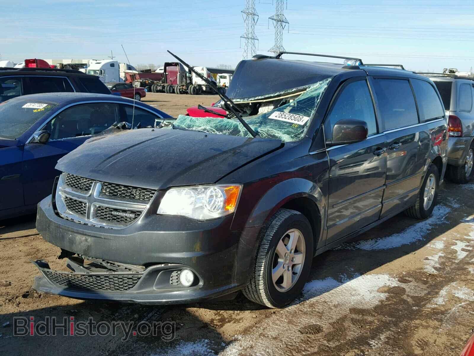 2011 DODGE CARAVAN - VIN: 2D4RN5DG6BR693682 - Фото 2
