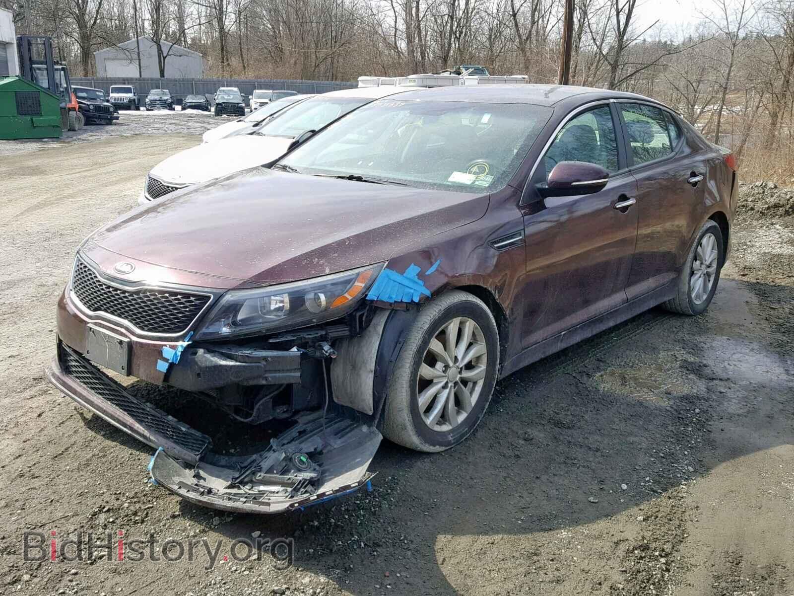 2015 KIA OPTIMA - VIN: 5XXGM4A74FG395085 - Фото 2