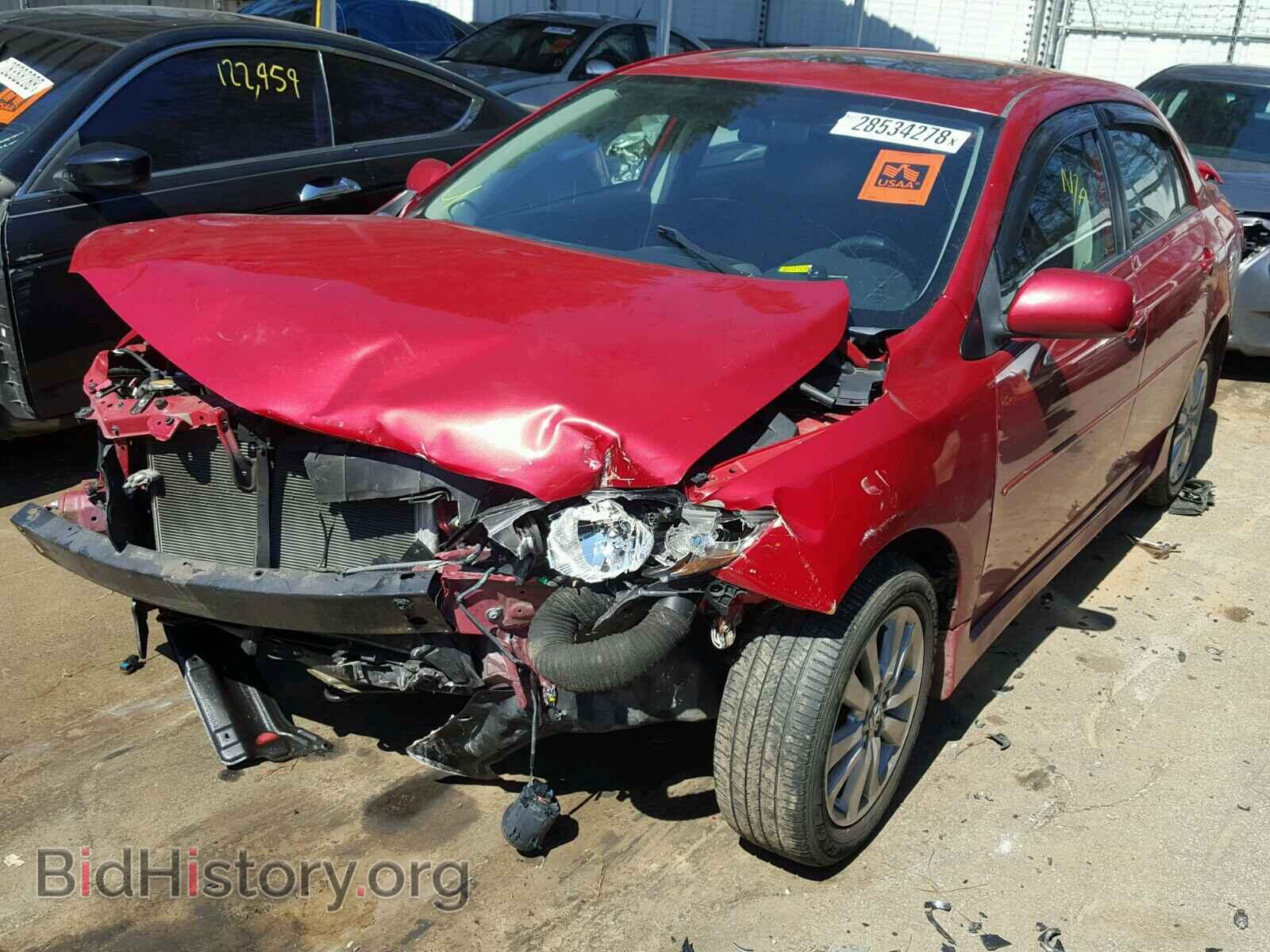 2010 TOYOTA COROLLA BA - VIN: 2T1BU4EEXAC489166 - Фото 2