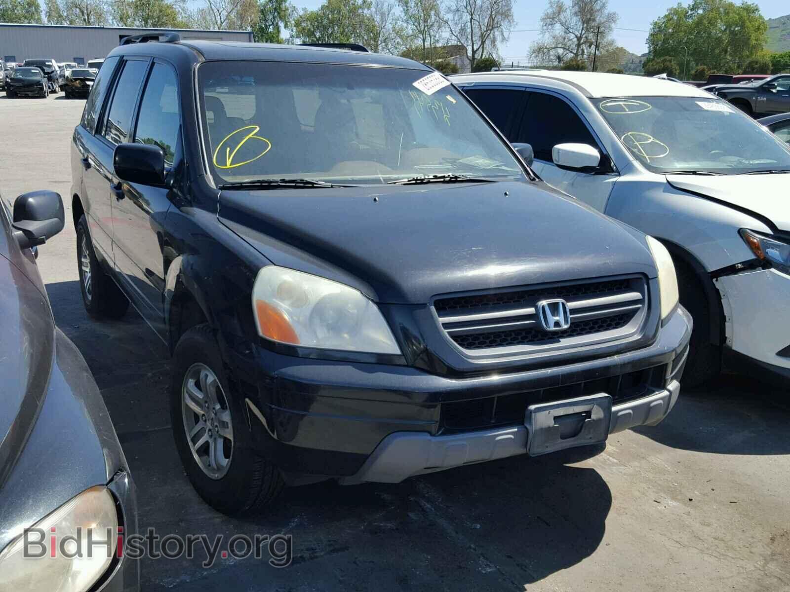 Photo 2HKYF18585H529536 - HONDA PILOT 2005