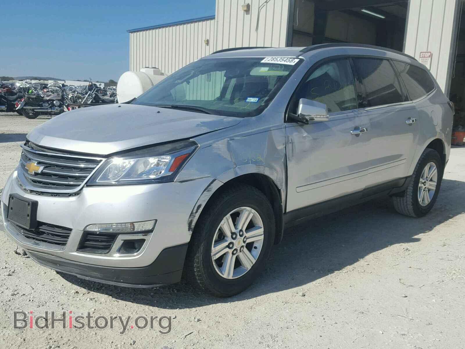 2014 CHEVROLET TRAVERSE - VIN: 1GNKRGKD3EJ371282 - Фото 2