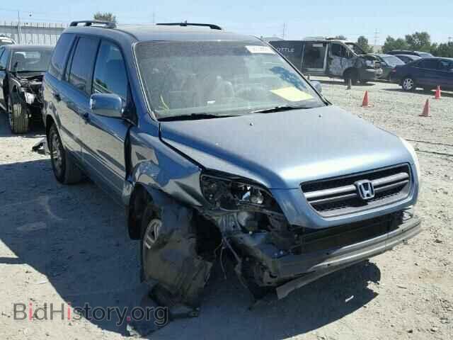 Photo 5FNYF18565B043581 - HONDA PILOT 2005