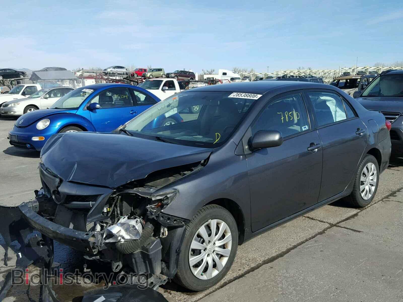 2012 TOYOTA COROLLA BA - VIN: 2T1BU4EE2CC797841 - Фото 2
