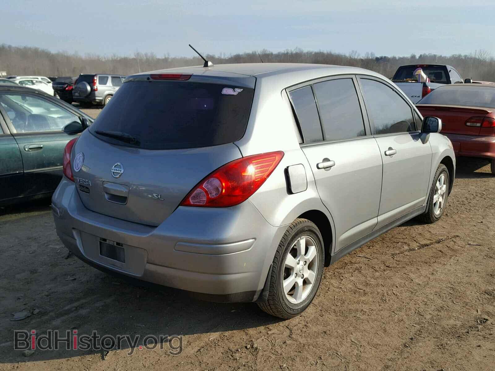 2007 NISSAN VERSA - VIN: 3N1BC13E47L450361 - Фото 4
