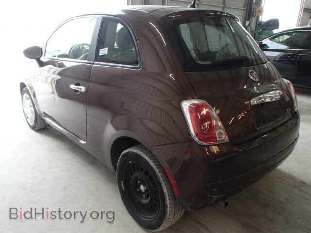 2012 FIAT 500 - VIN: 3C3CFFAR5CT119315 - Фото 3