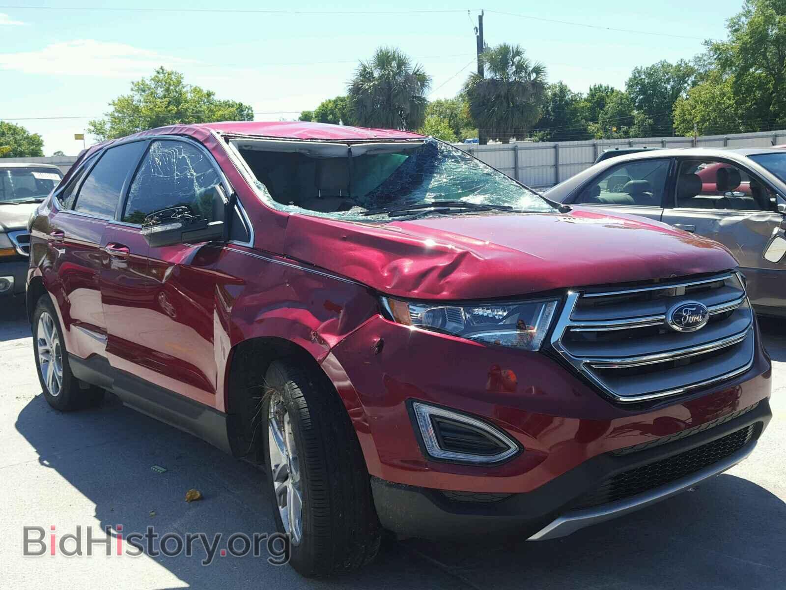 Фотография 2FMPK4K98GBB56335 - FORD EDGE 2016
