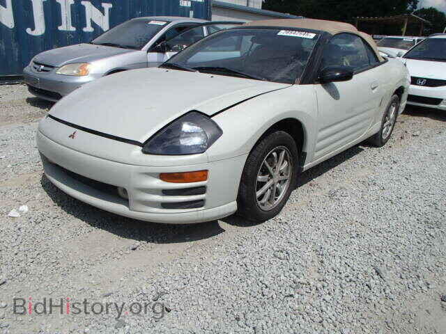 2001 MITSUBISHI ECLIPSE - VIN: 4A3AE45G81E055543 - Фото 2