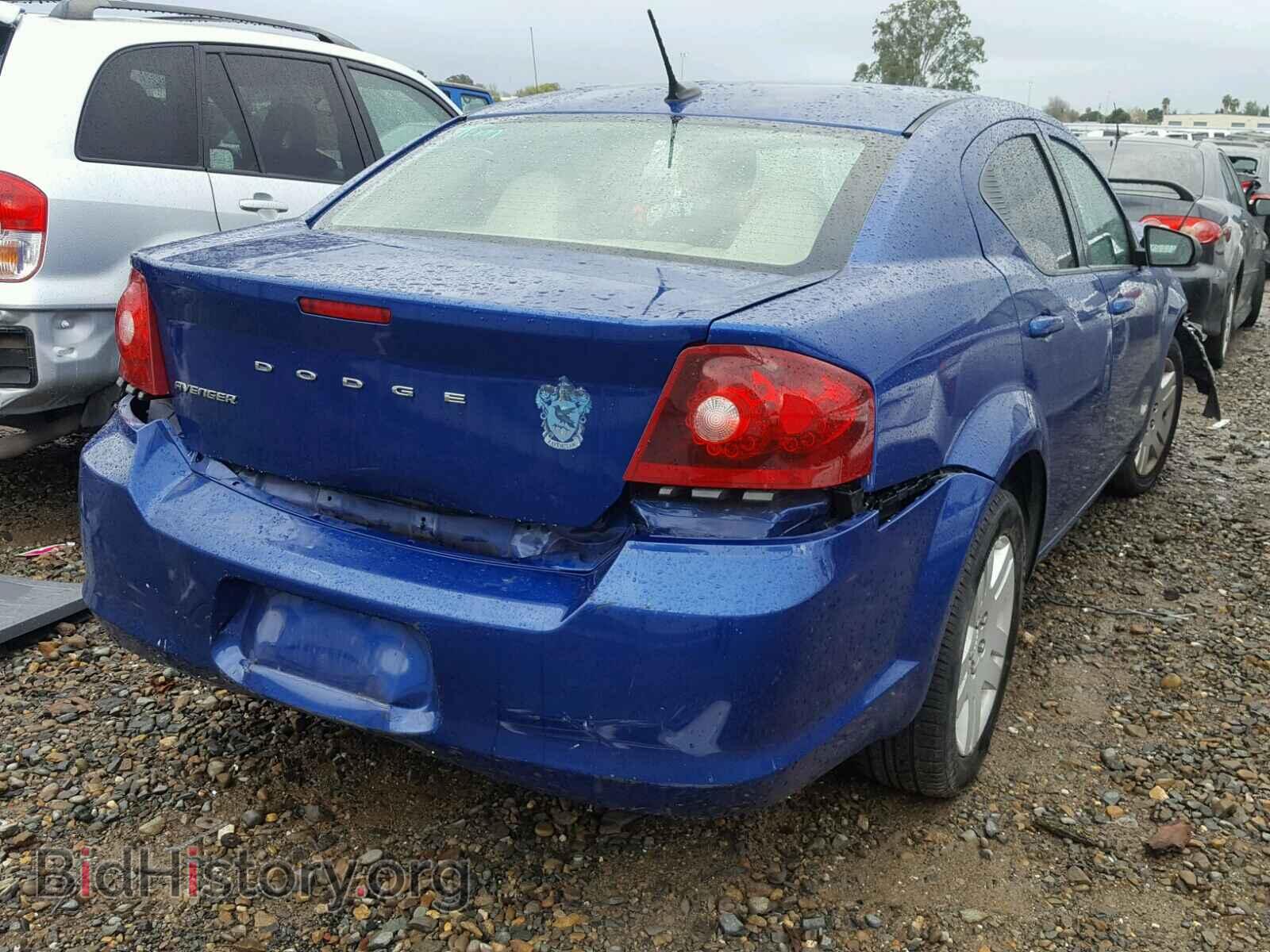 2012 DODGE AVENGER - VIN: 1C3CDZABXCN186051 - Фото 4