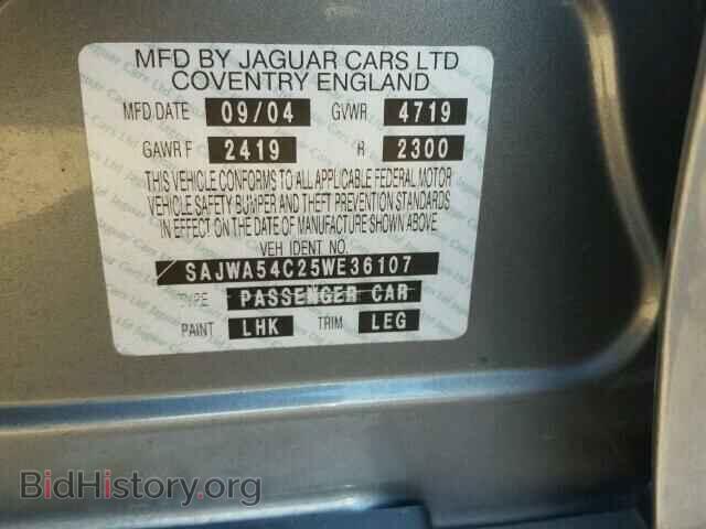 2005 JAGUAR X-TYPE - VIN: SAJWA54C25WE36107 - Фото 10