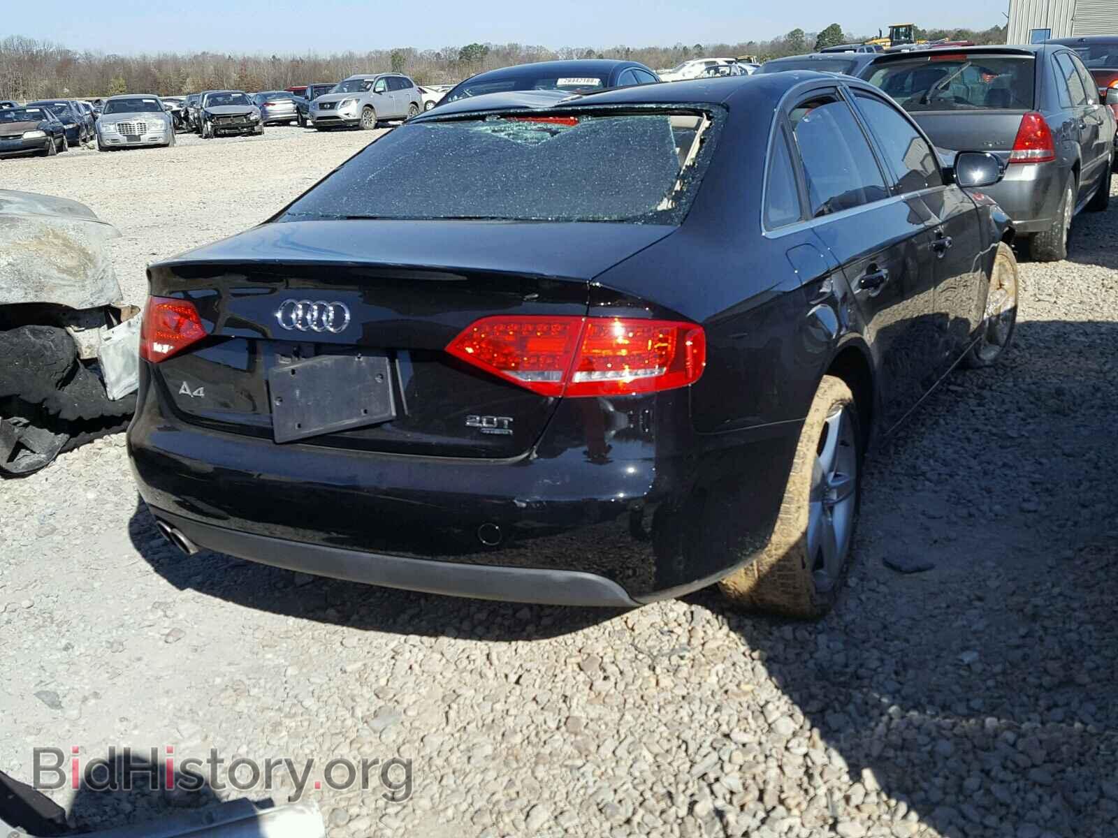 2012 AUDI A4 - VIN: WAUDFAFL3CN000280 - Photo 4