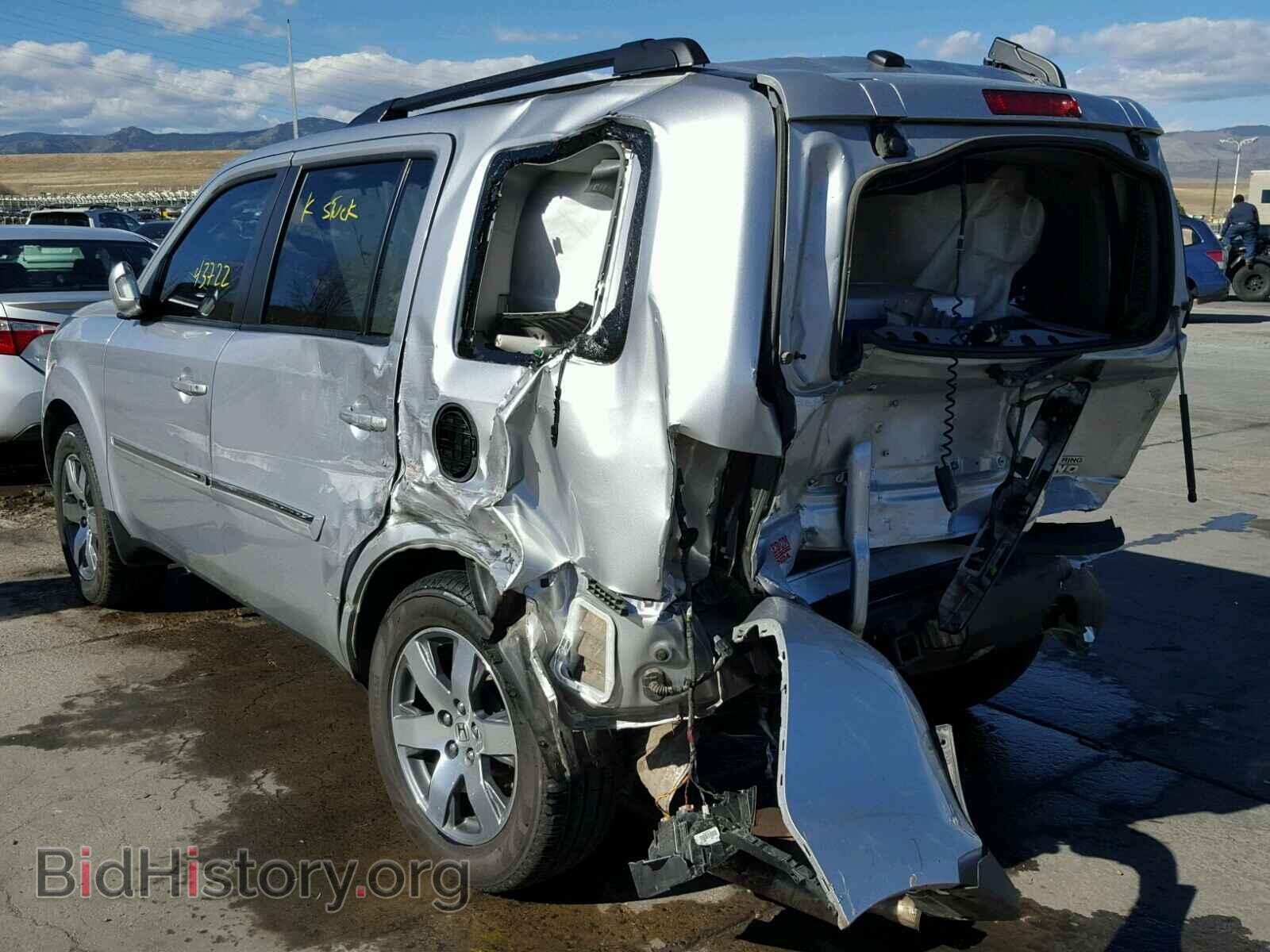 2013 HONDA PILOT - VIN: 5FNYF4H96DB070590 - Фото 3