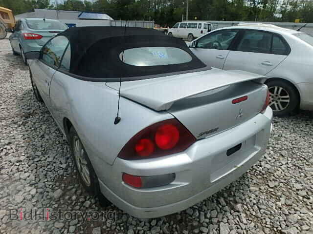2002 MITSUBISHI ECLIPSE - VIN: 4A3AE45G62E023823 - Фото 3