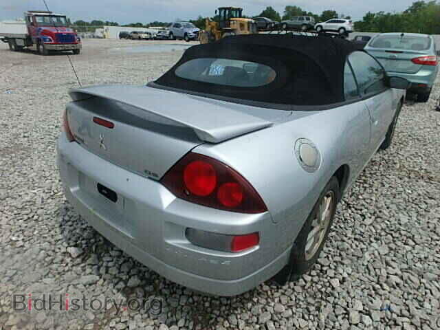 2002 MITSUBISHI ECLIPSE - VIN: 4A3AE45G62E023823 - Фото 4