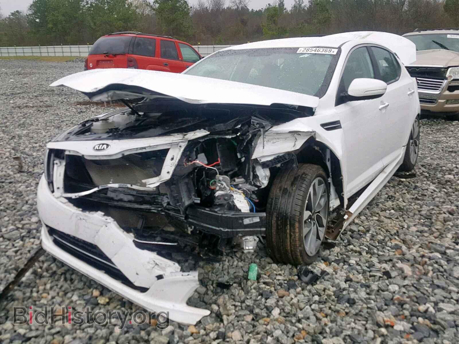 2015 KIA OPTIMA - VIN: 5XXGR4A73FG444486 - Фото 2
