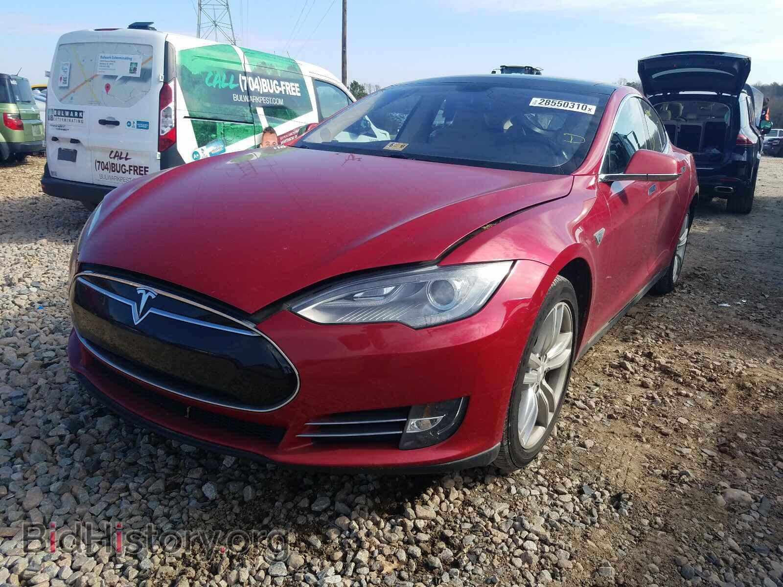 2013 TESLA MODEL S - VIN: 5YJSA1CG0DFP23486 - Photo 2