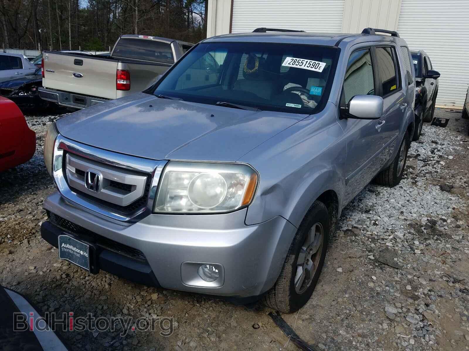 2011 HONDA PILOT EX - VIN: 5FNYF3H41BB010339 - Фото 2