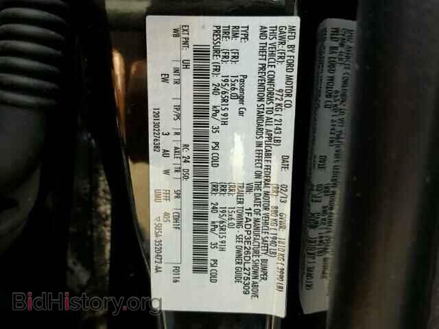 2013 FORD FOCUS - VIN: 1FADP3E26DL275309 - Photo 10