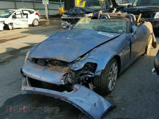 2004 HONDA S2000 - VIN: JHMAP21414T001321 - Фото 2