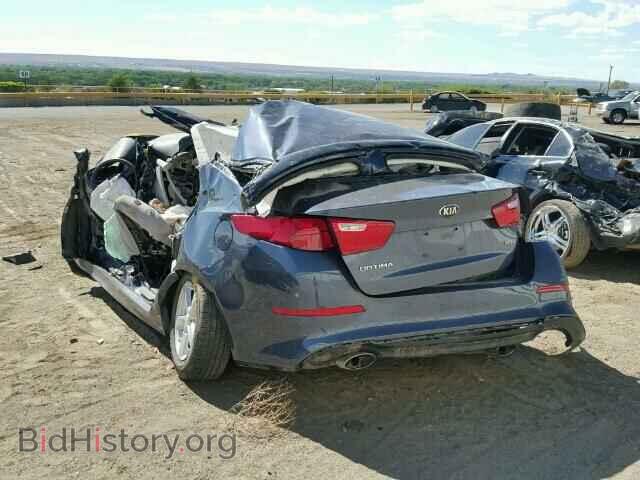 2015 KIA OPTIMA - VIN: KNAGM4A70F5550331 - Фото 3