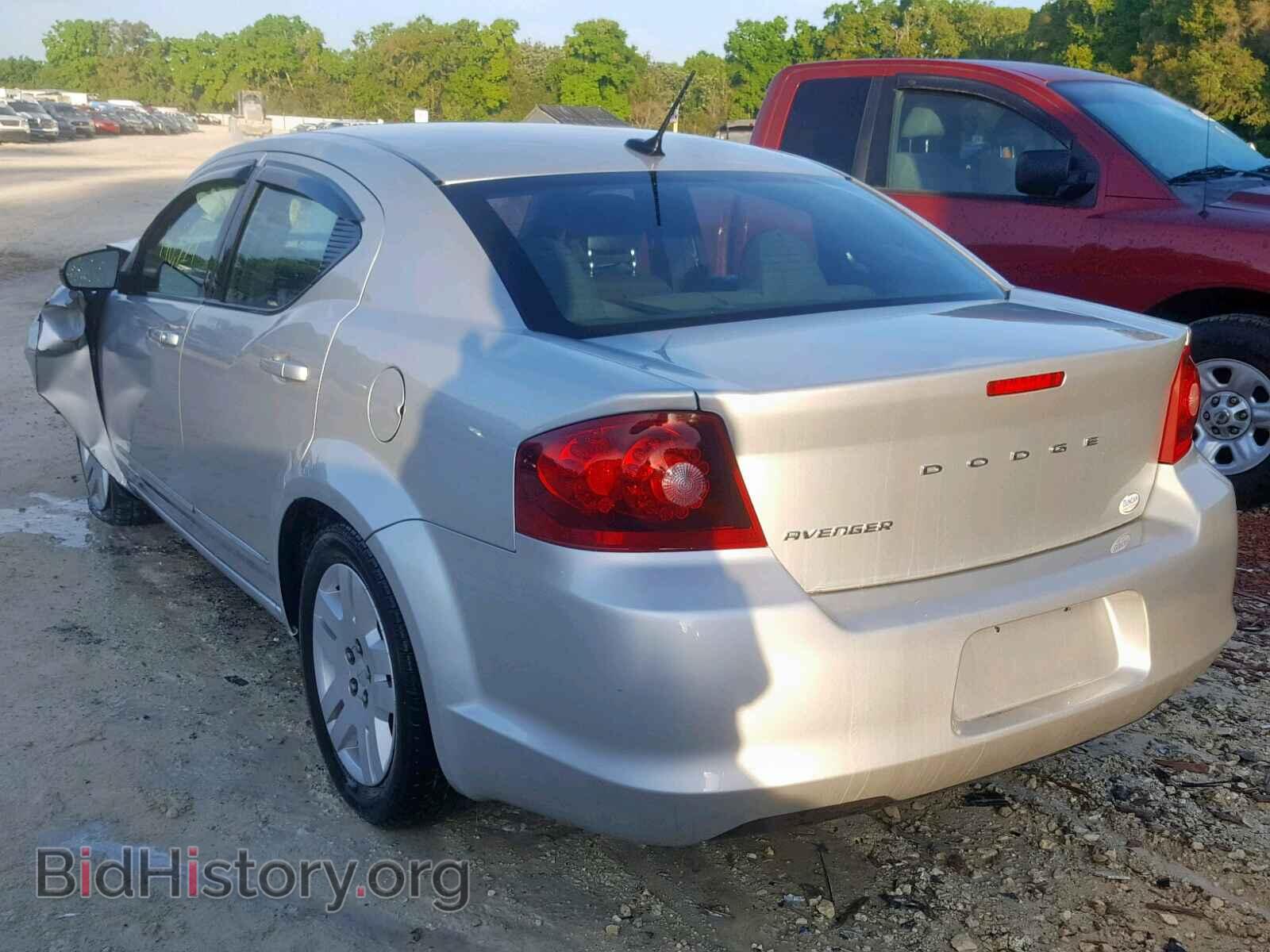 2011 DODGE AVENGER - VIN: 1B3BD4FBXBN540170 - Фото 3