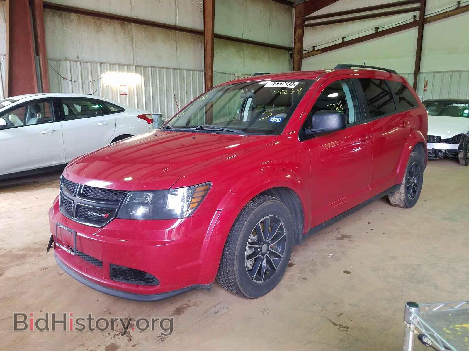 2017 DODGE JOURNEY - VIN: 3C4PDCAB8HT573294 - Фото 2