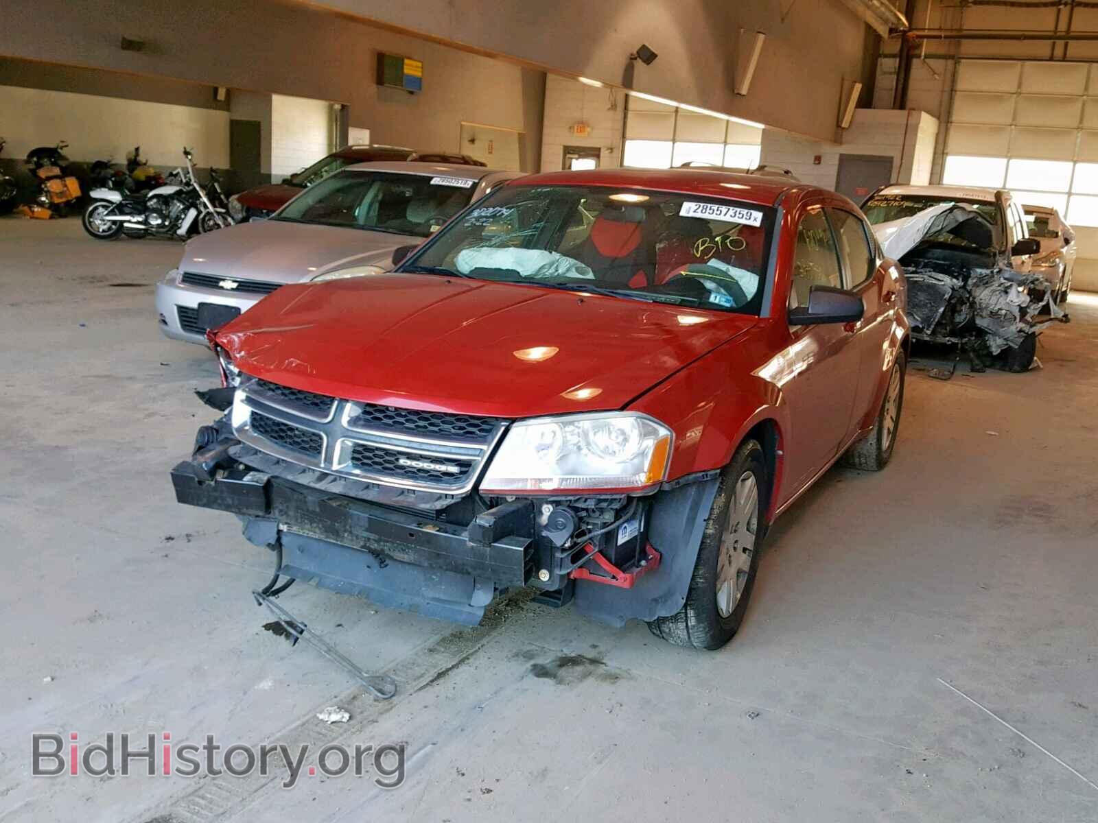 2012 DODGE AVENGER - VIN: 1C3CDZAB4CN111586 - Фото 2