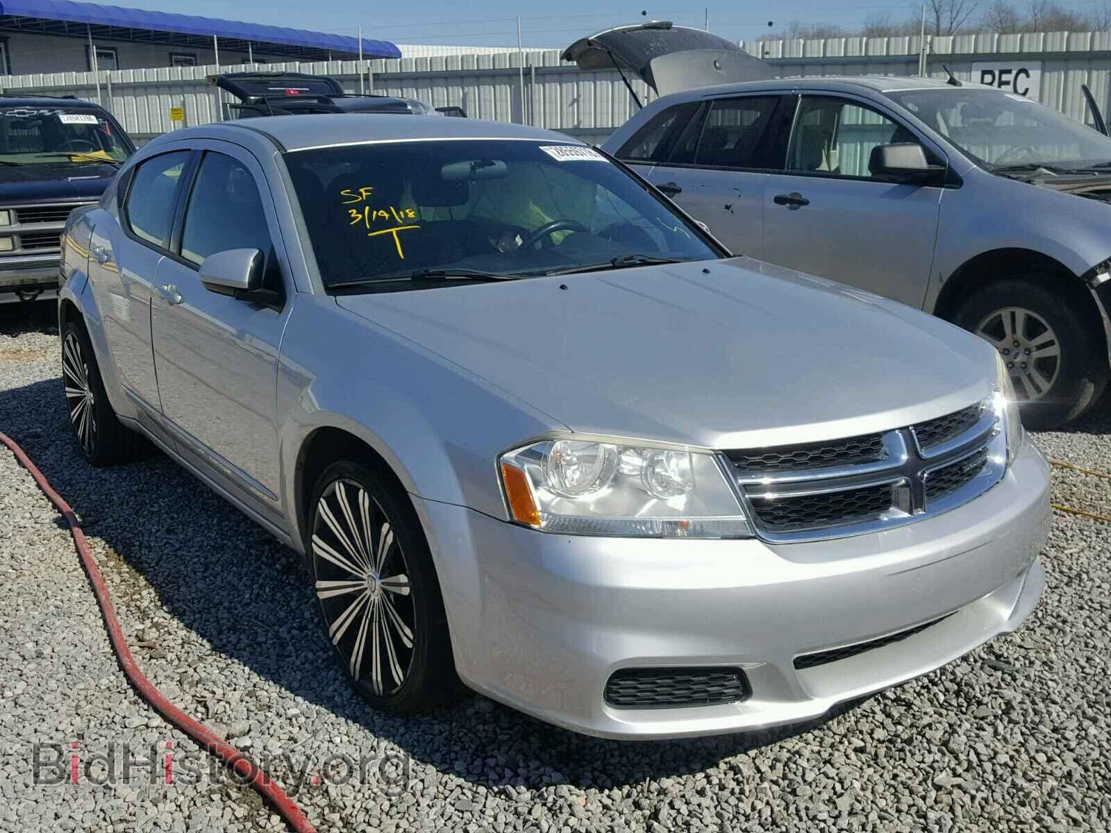 Photo 1C3CDZCBXCN182207 - DODGE AVENGER 2012