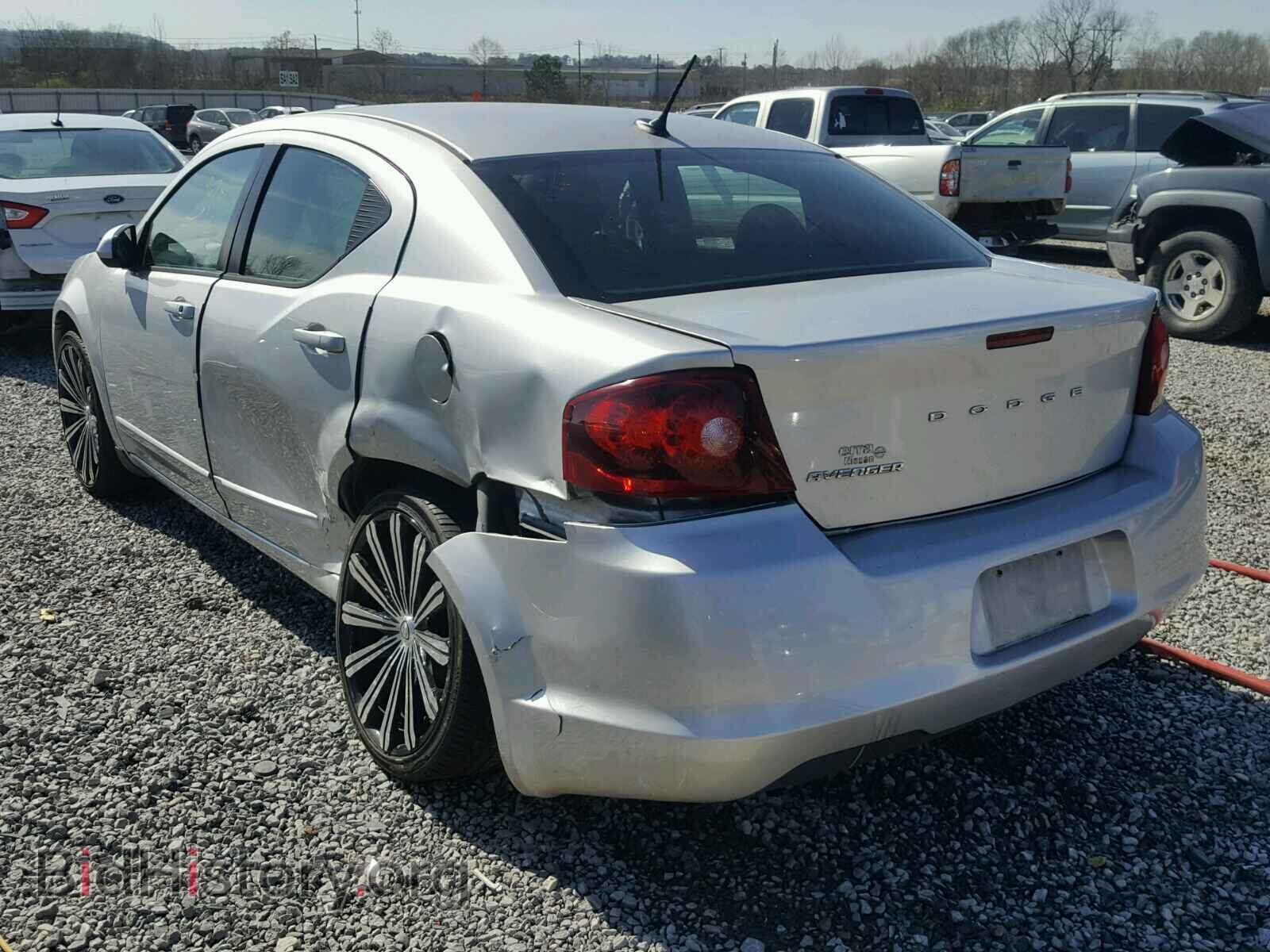 2012 DODGE AVENGER - VIN: 1C3CDZCBXCN182207 - Photo 3