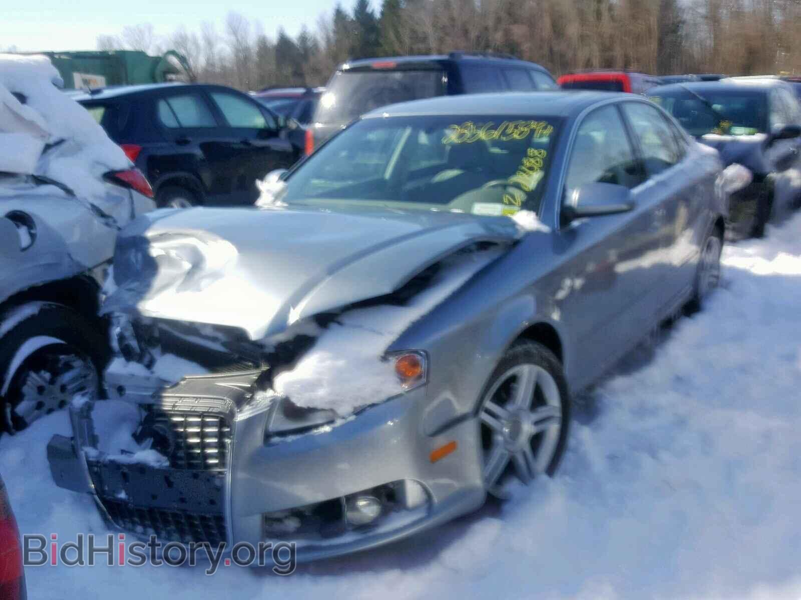 2008 AUDI A4 - VIN: WAUDF78E38A053089 - Фото 2